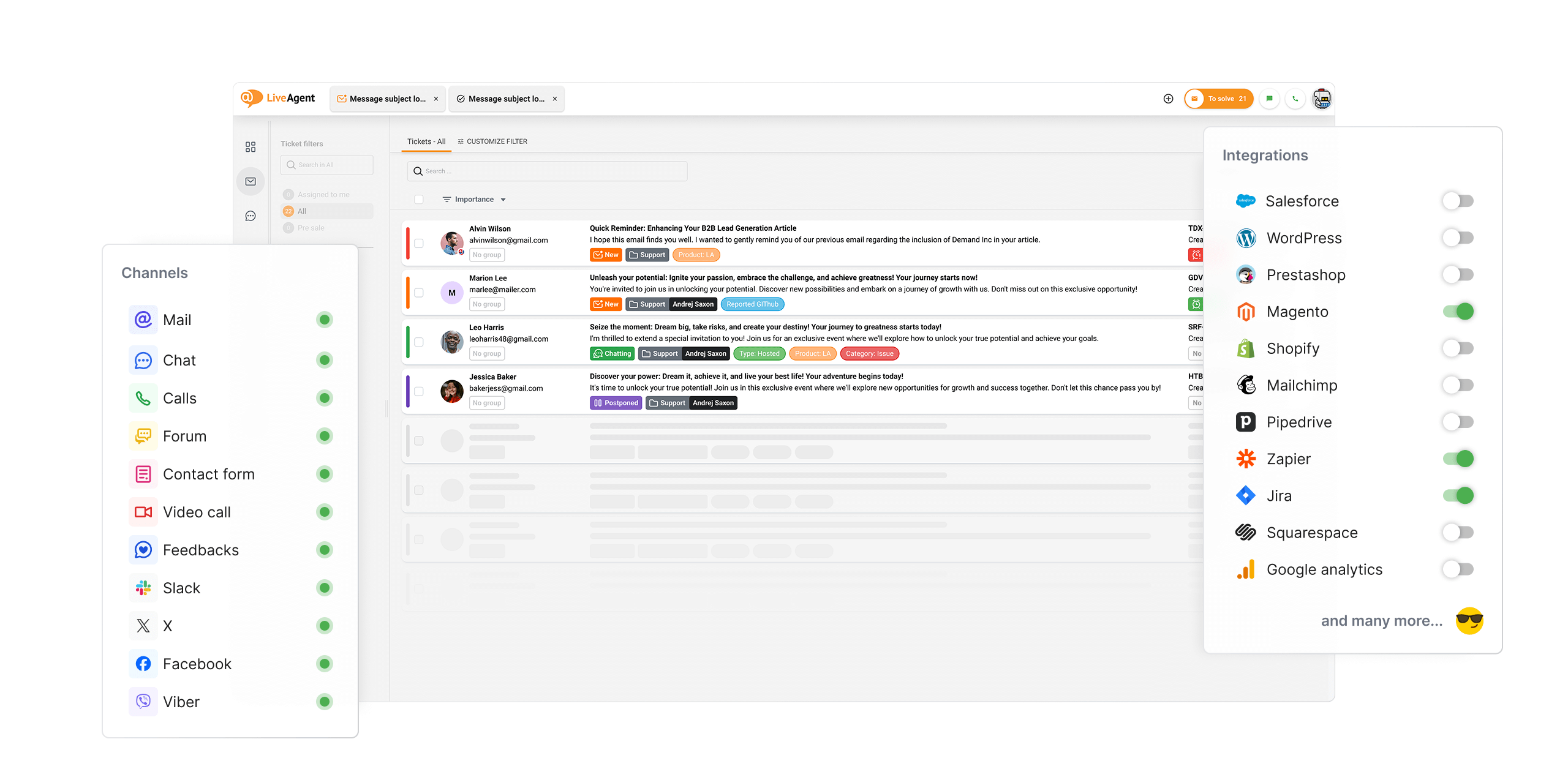 Povežite se s korisnicima na svim kanalima