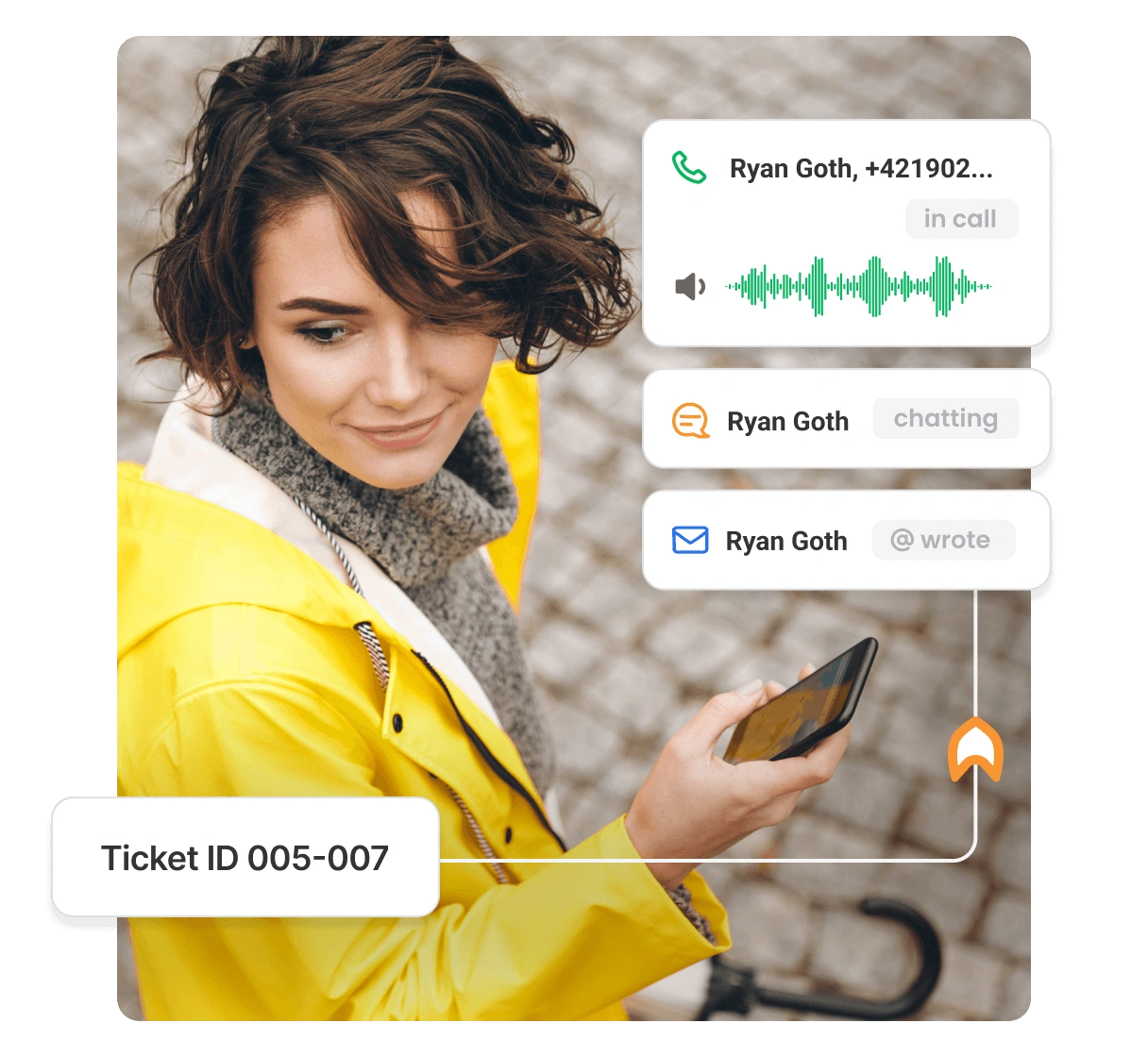 LiveAgent live chat sučelje