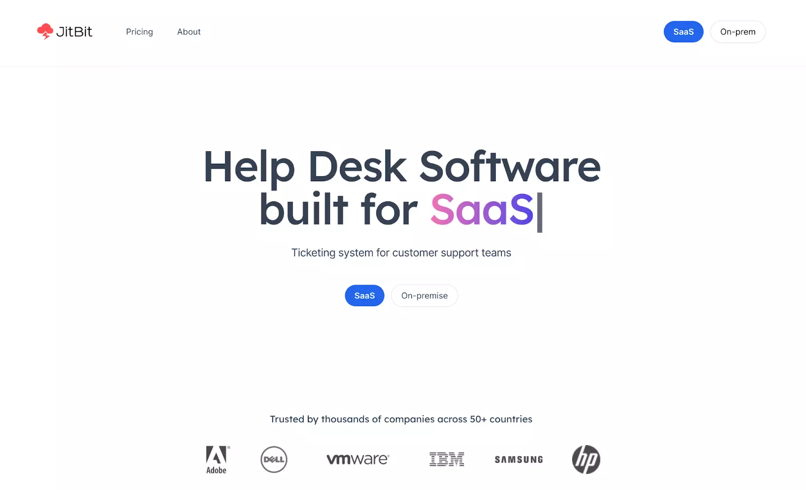 JitBit Helpdesk početna stranica - Pouzdana i učinkovita alternativa Spiceworks-u