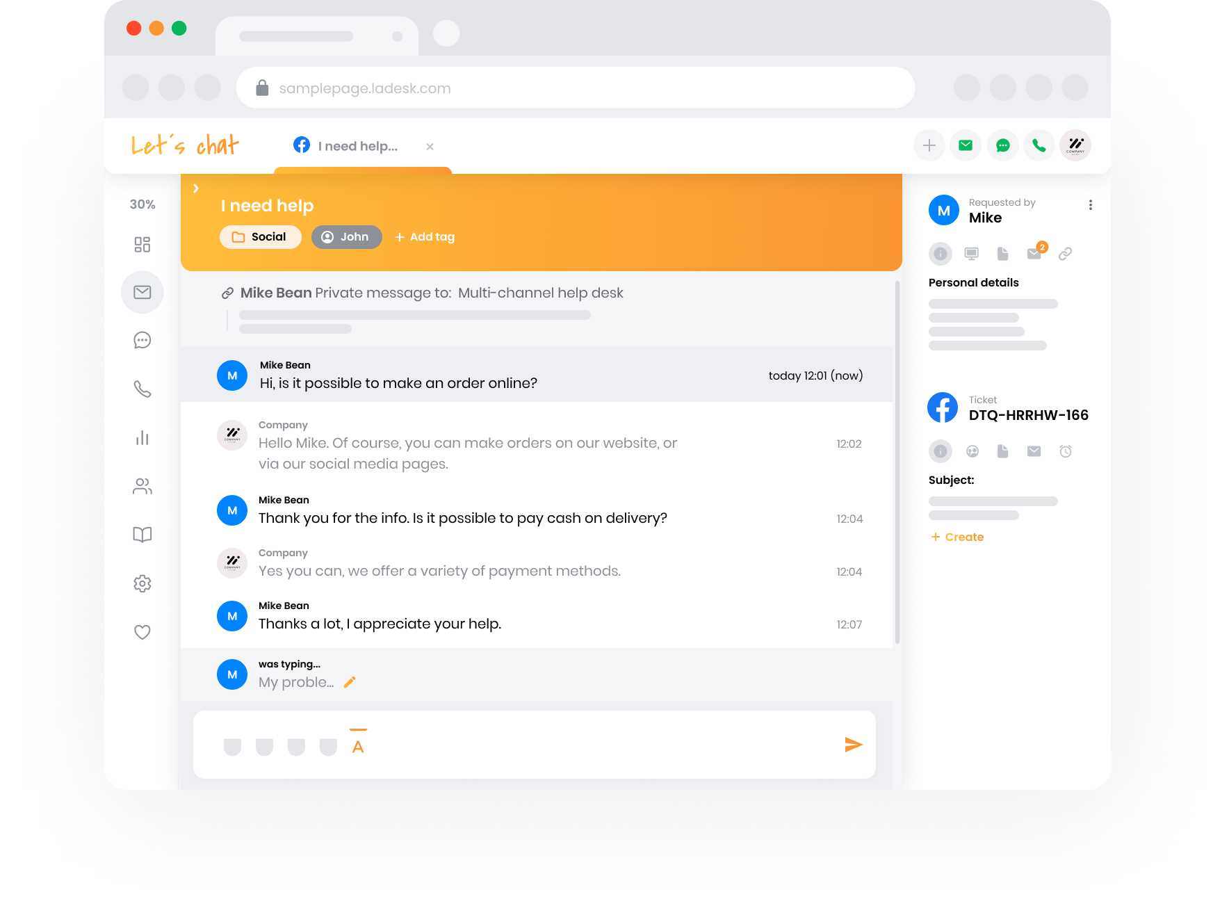 Prikaz tima podrške