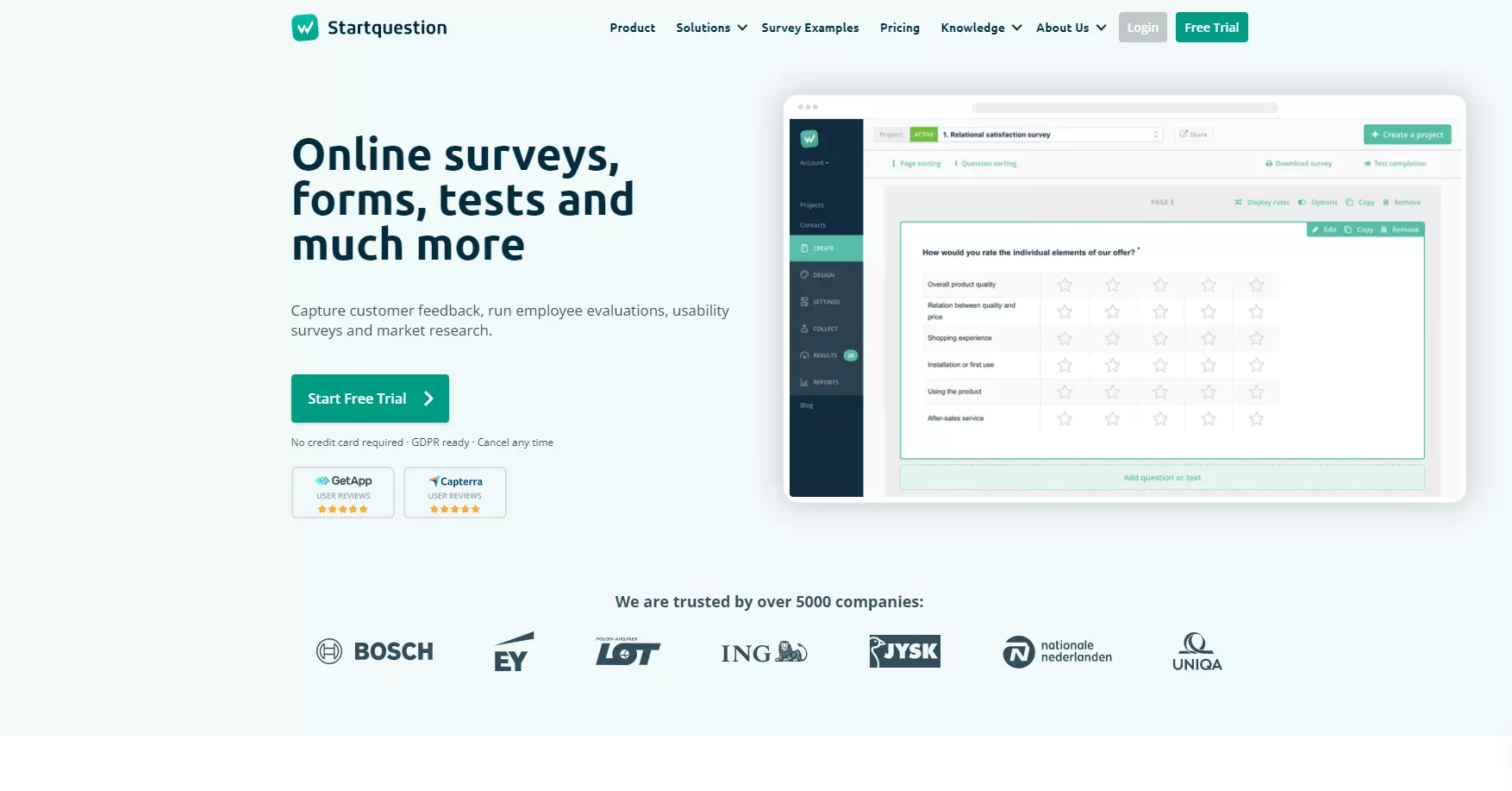 Početna stranica Startquestion